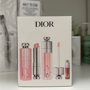 New Dior Lip Glow Trio - Pink and Clear